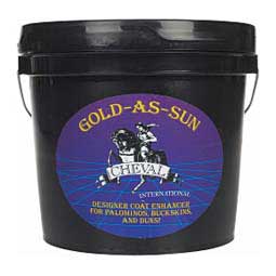 Gold As Sun Coat Enhancer for Horses Cheval International